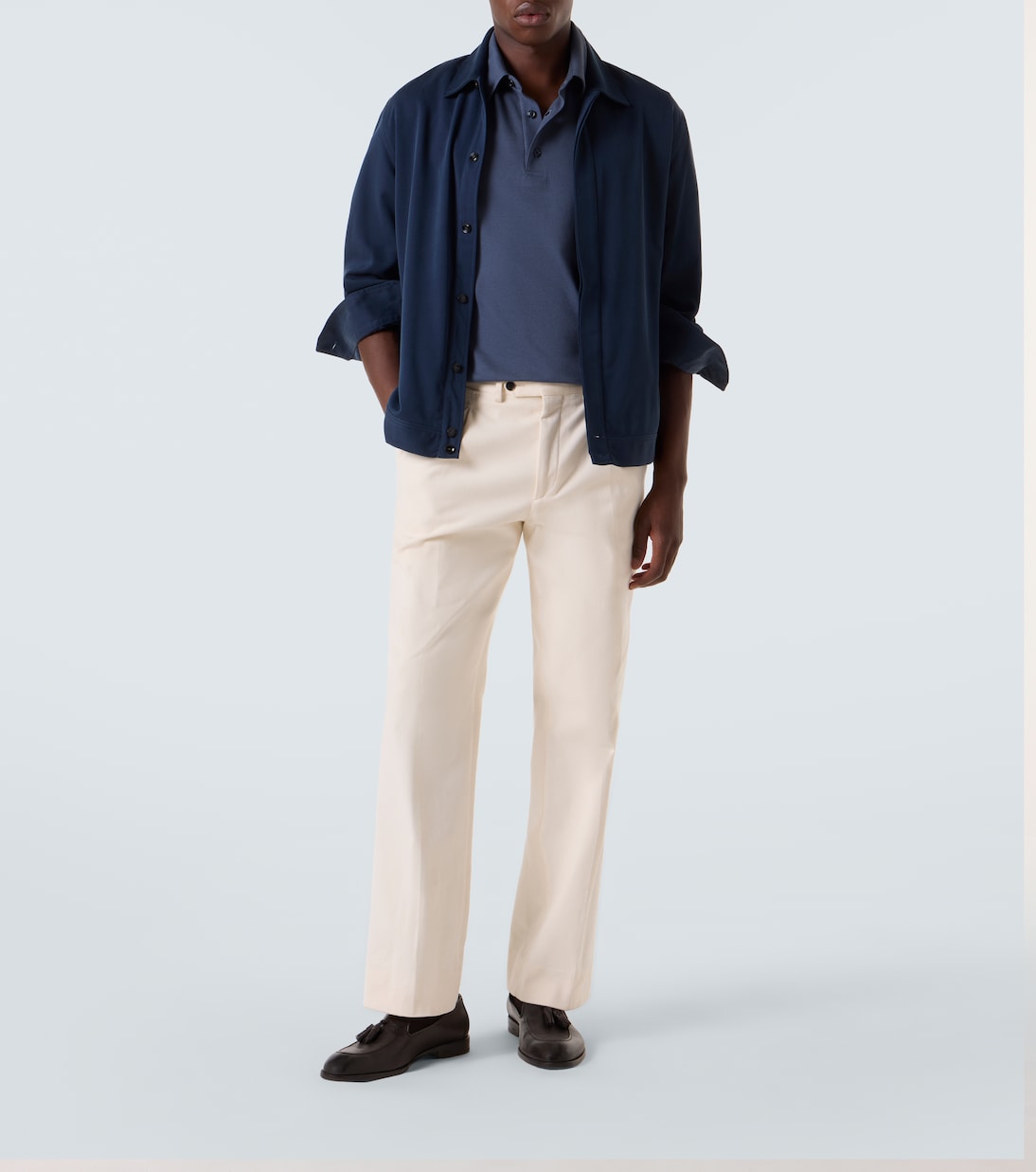 Cotton piqué polo shirt | Brioni