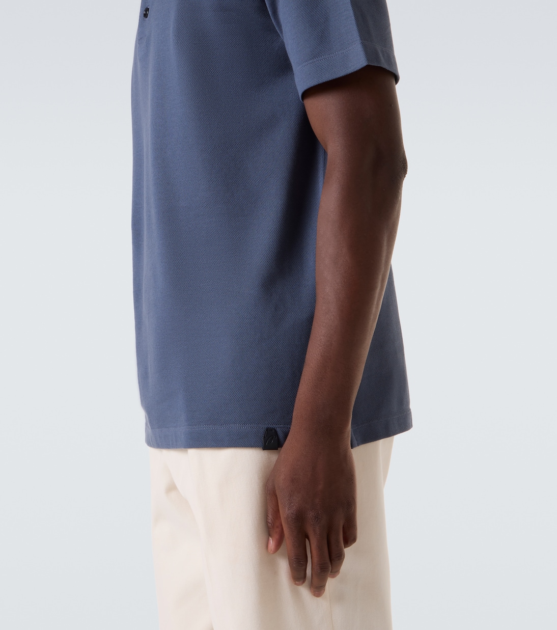 Cotton piqué polo shirt | Brioni