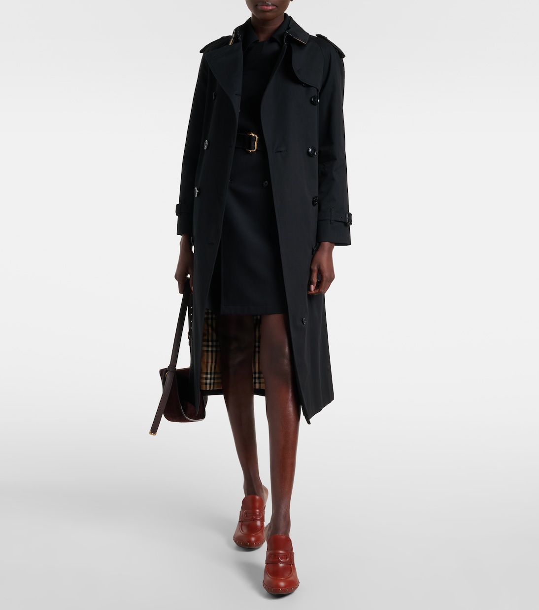Mules 75 aus Leder | Burberry