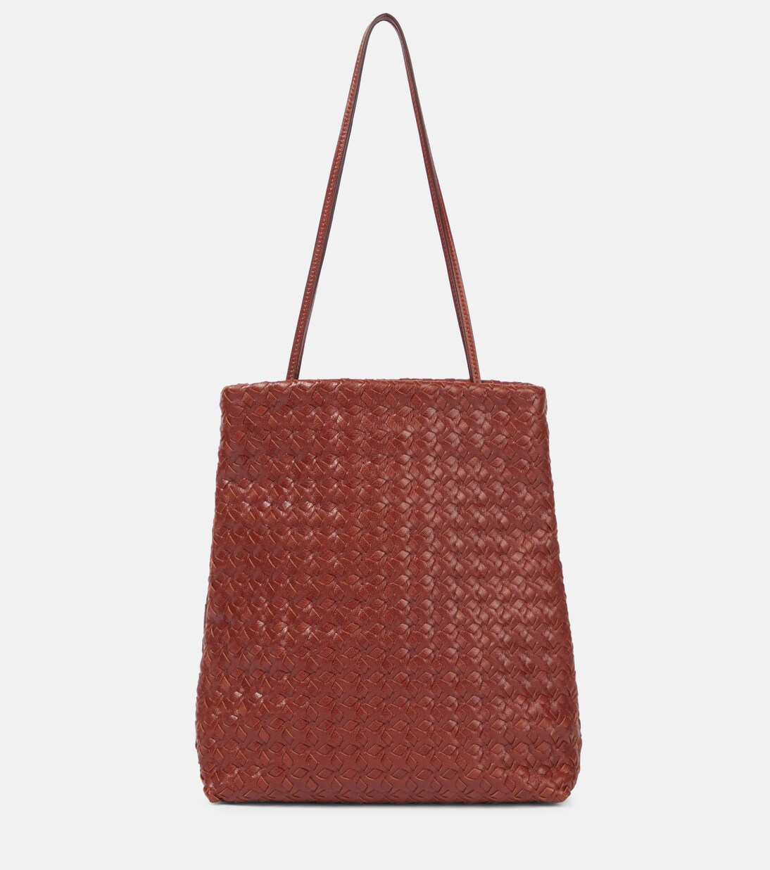 Lilou woven leather shoulder bag | The Row