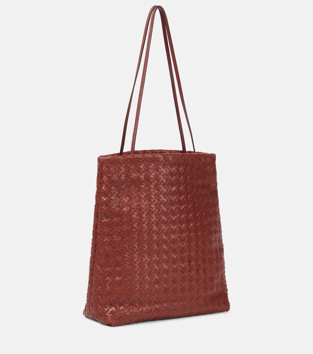 Lilou woven leather shoulder bag | The Row