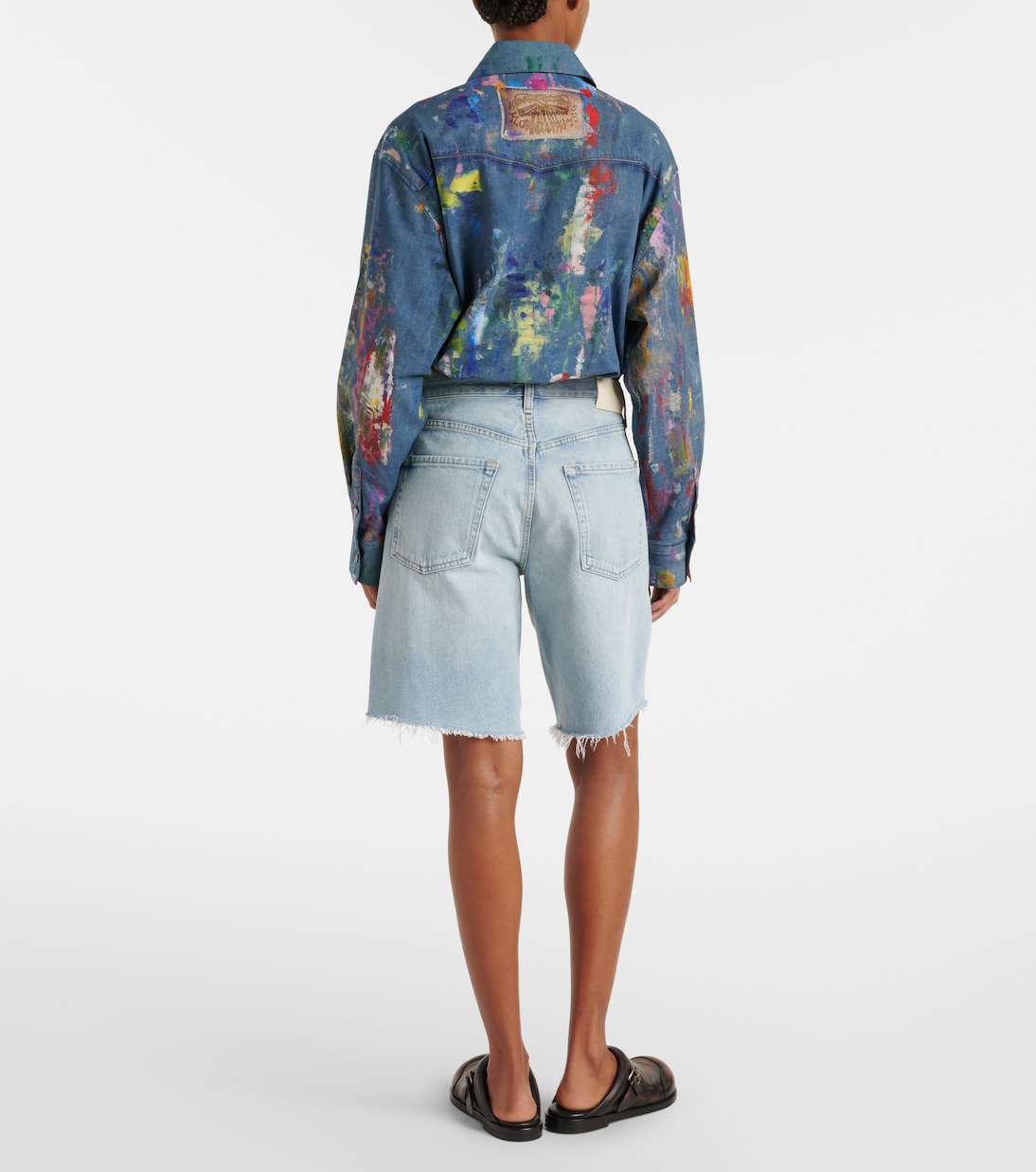 Short en jean Ayla à taille mi-haute | Citizens of Humanity