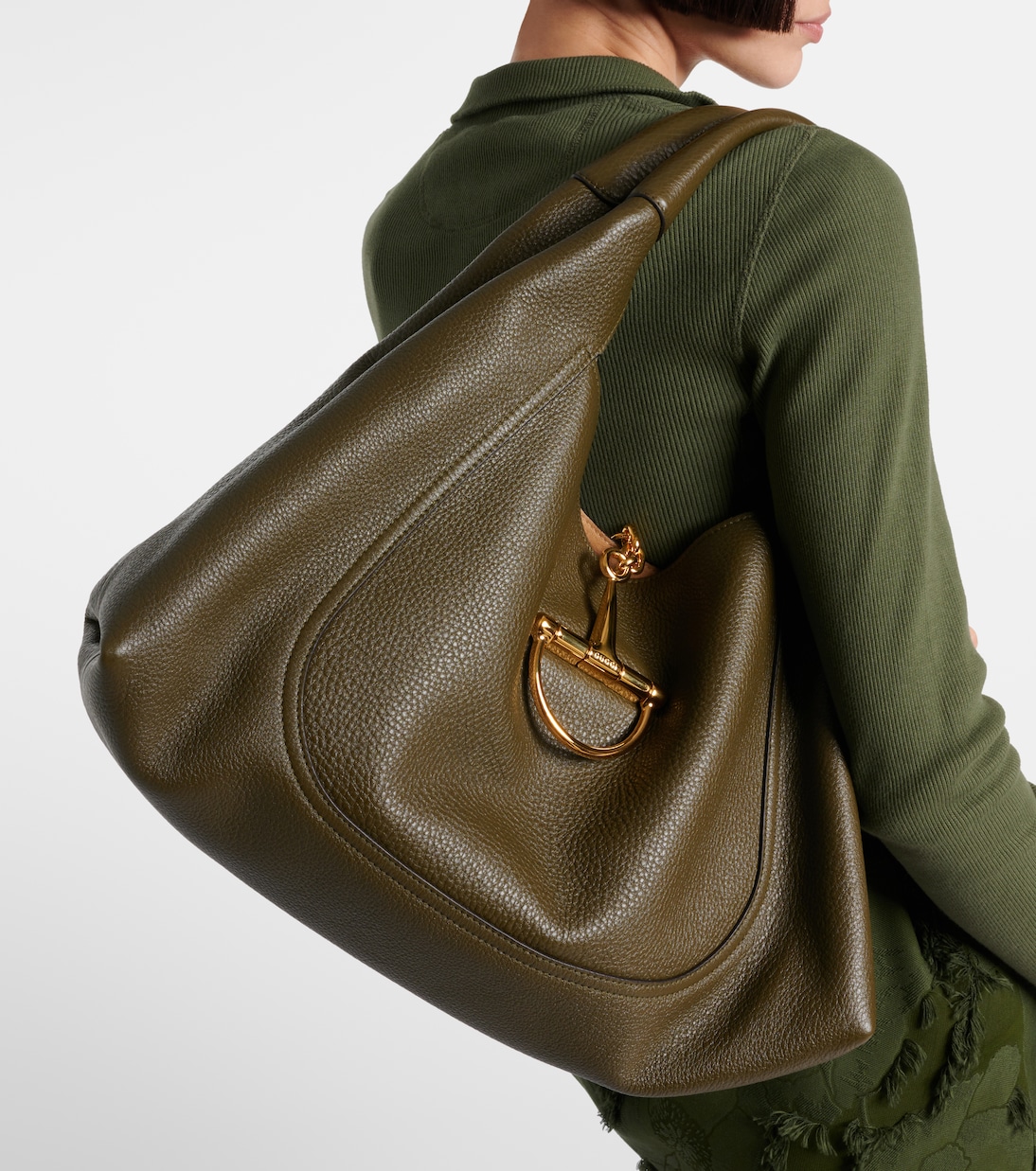 Sac Gucci Softbit Large en cuir | Gucci