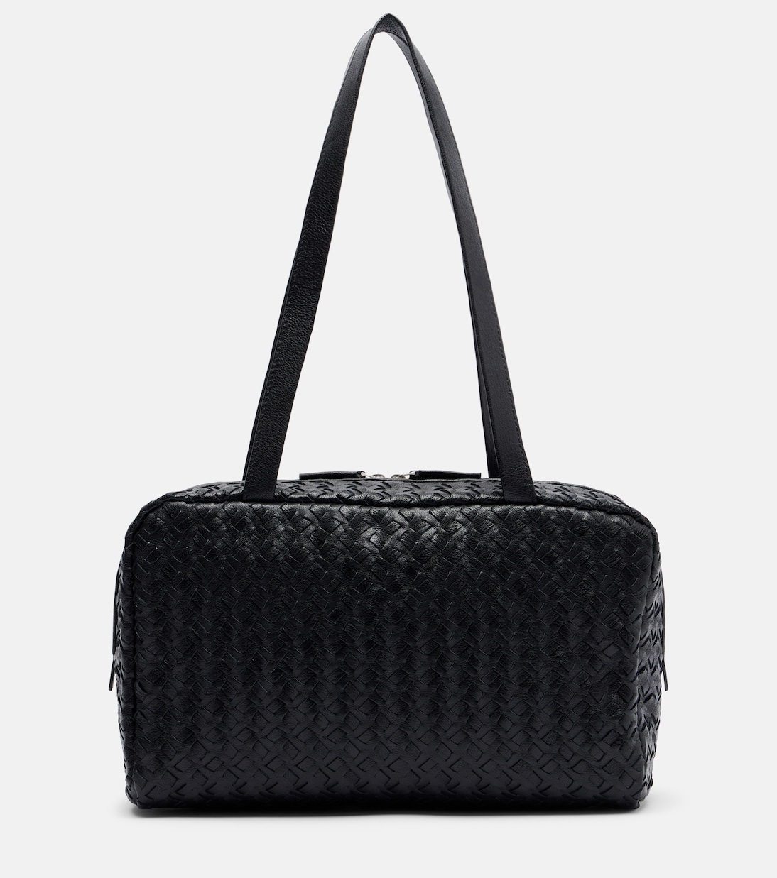 Astra woven leather shoulder bag | The Row