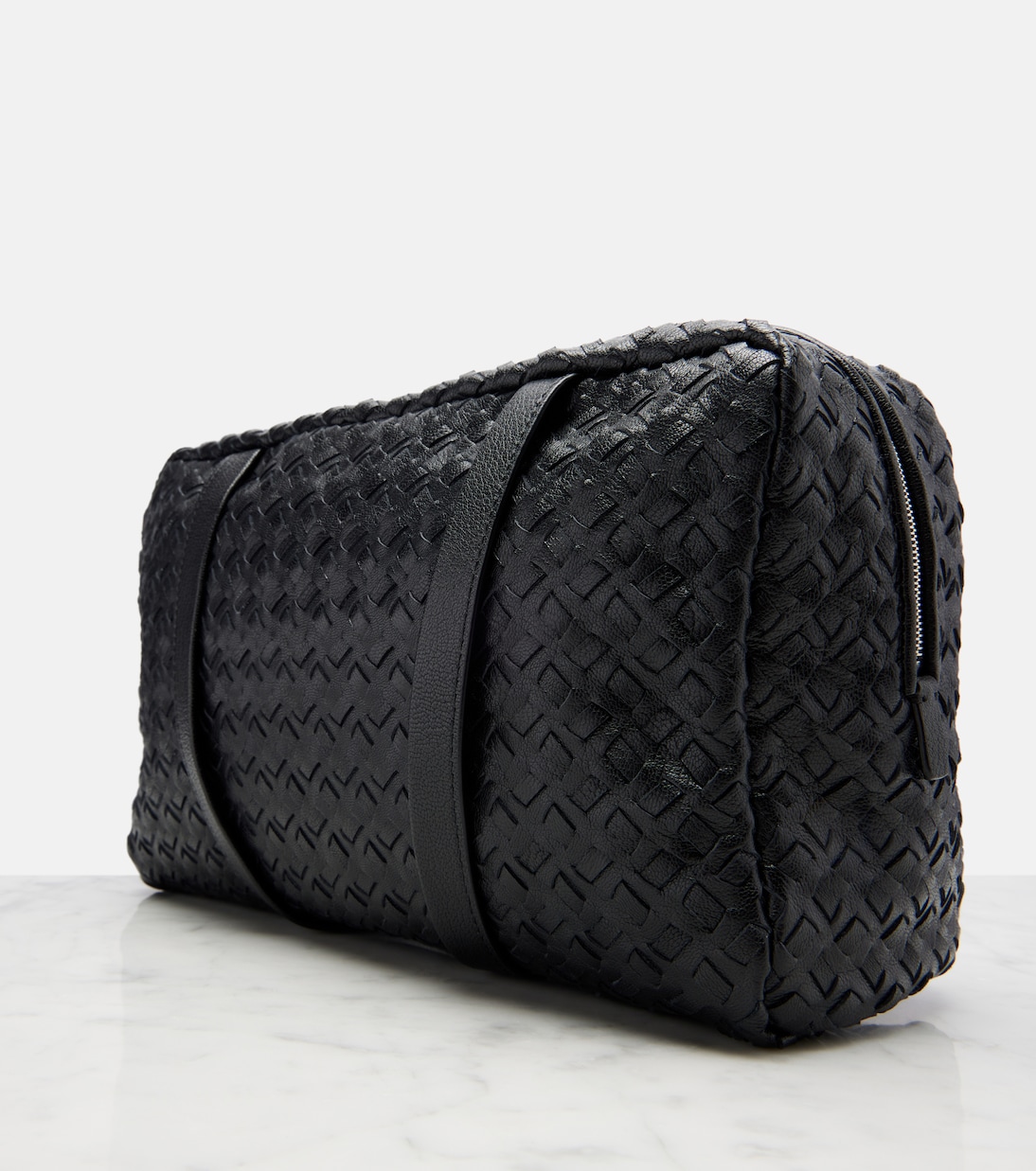 Astra woven leather shoulder bag | The Row