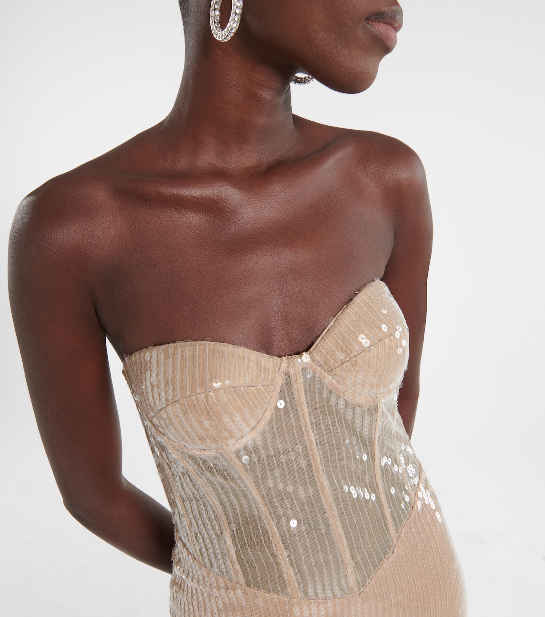Tara sequined bustier dress | The New Arrivals Ilkyaz Ozel