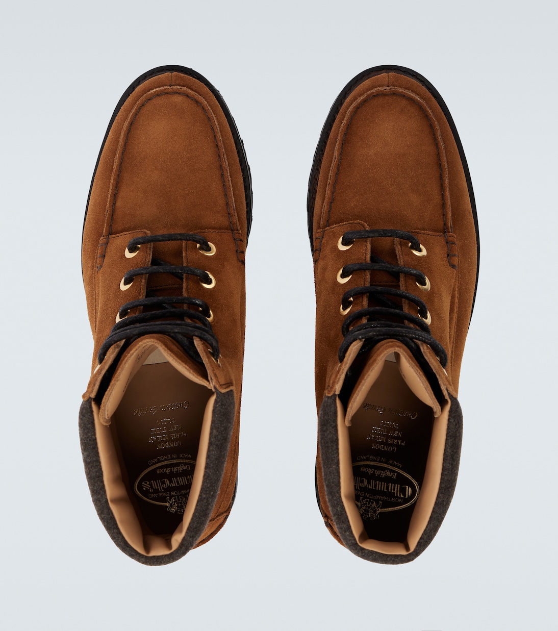 Padstow suede lace-up boots | Church's