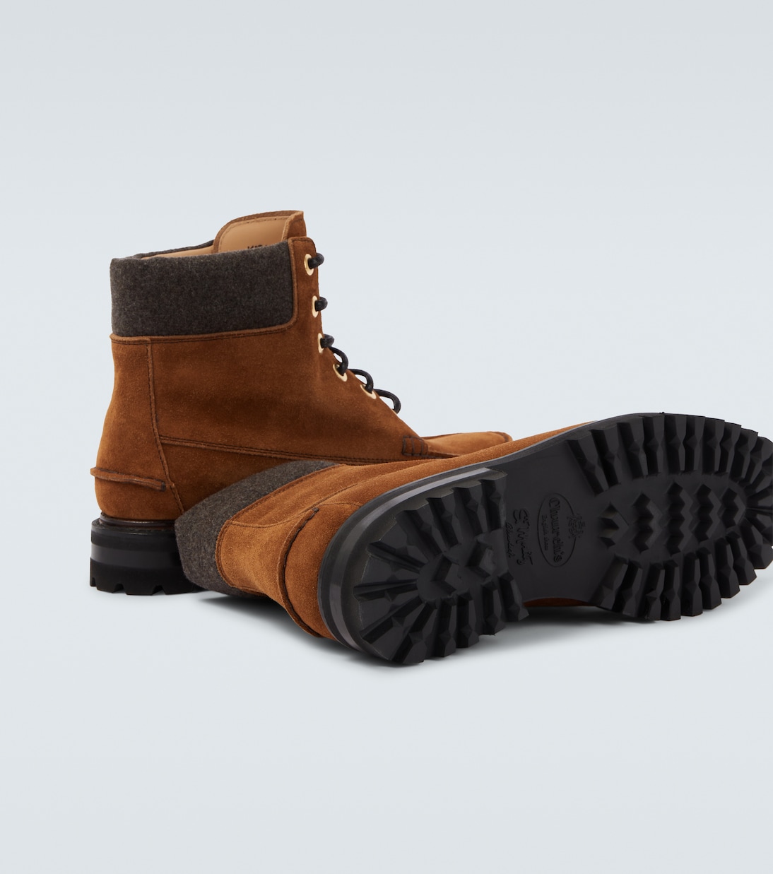Padstow suede lace-up boots | Church's