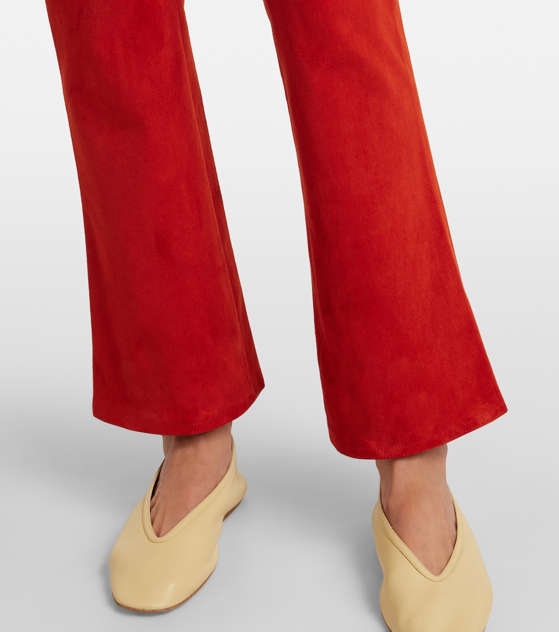 Pantalones flared Dean 22 de ante de tiro bajo | Stouls