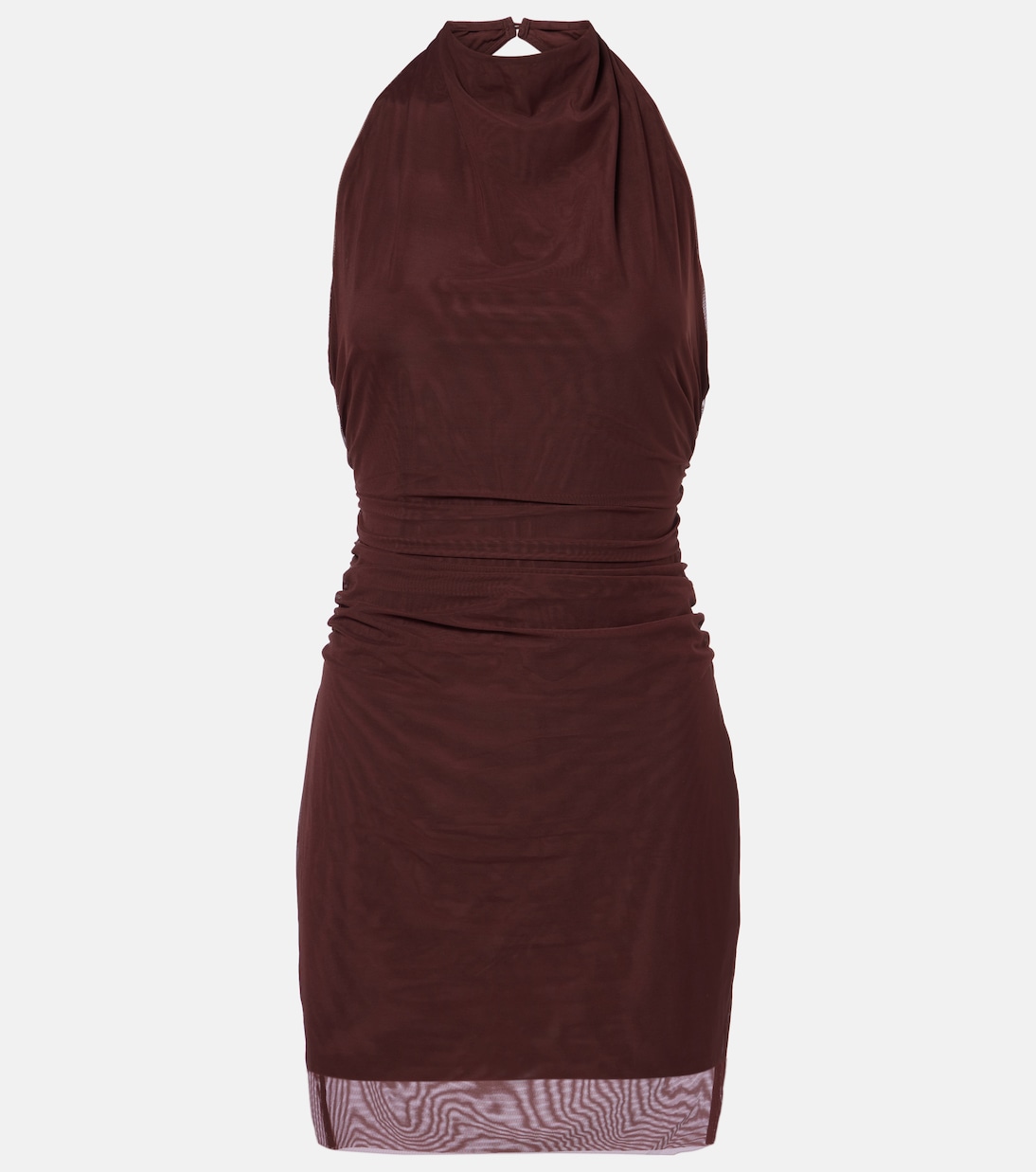 Draped gathered jersey minidress | SIR