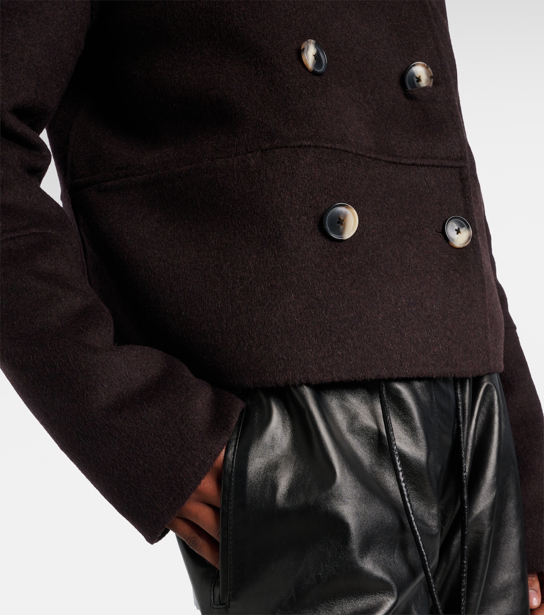 Courtney double-breasted wool-blend jacket | Proenza Schouler