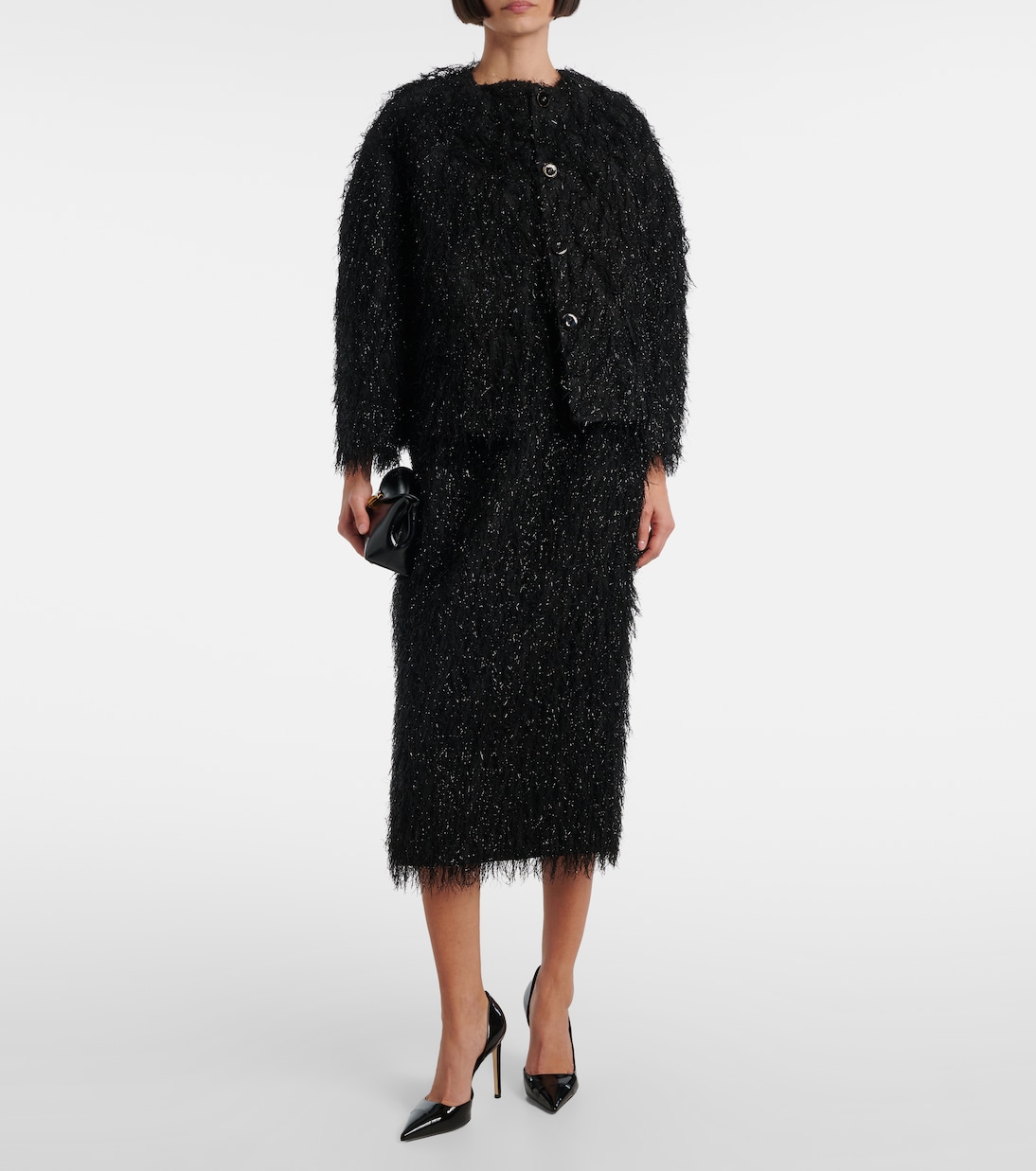 Lurex® fil coupé jacket | Erdem