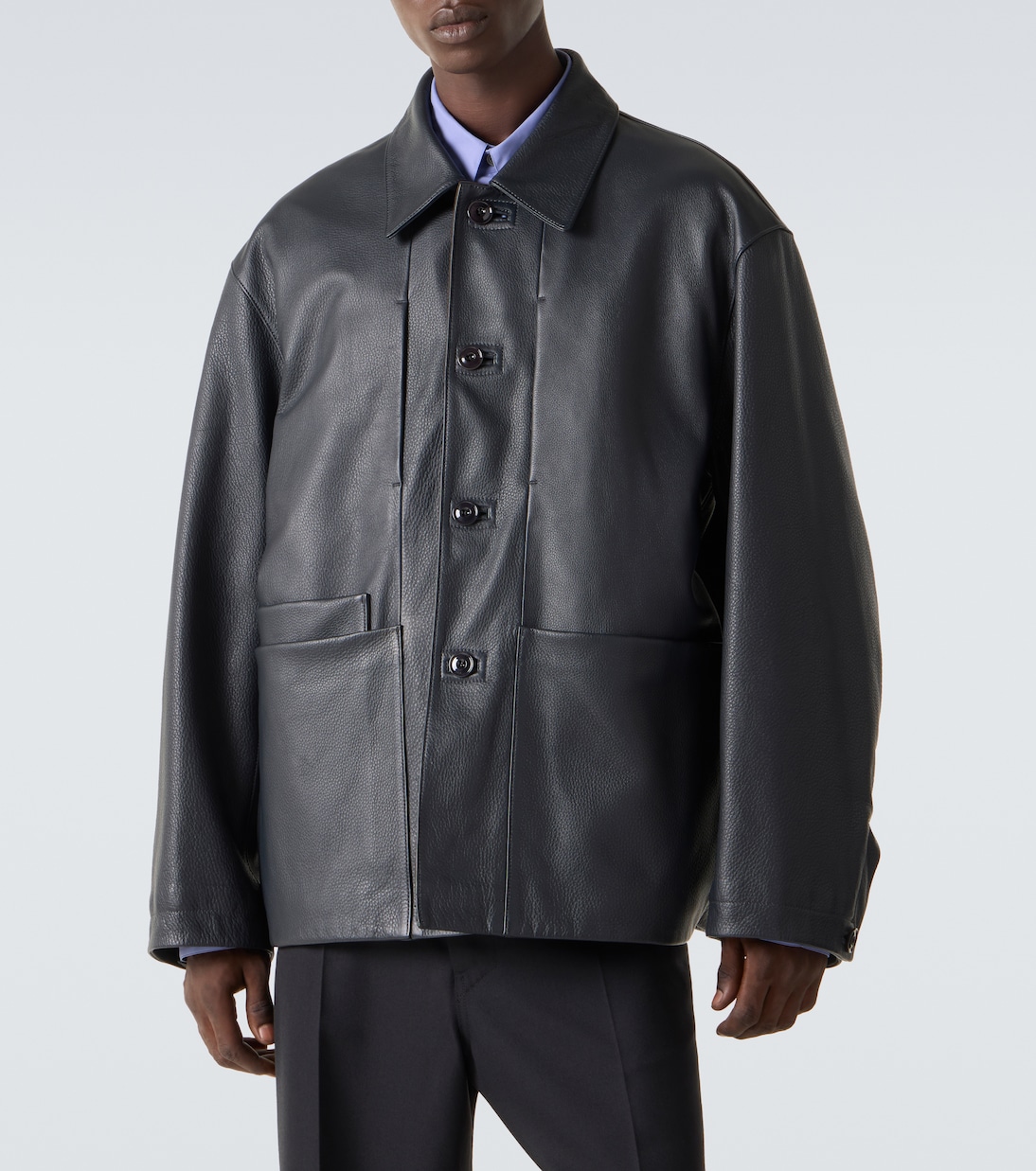Leather jacket  | Lemaire