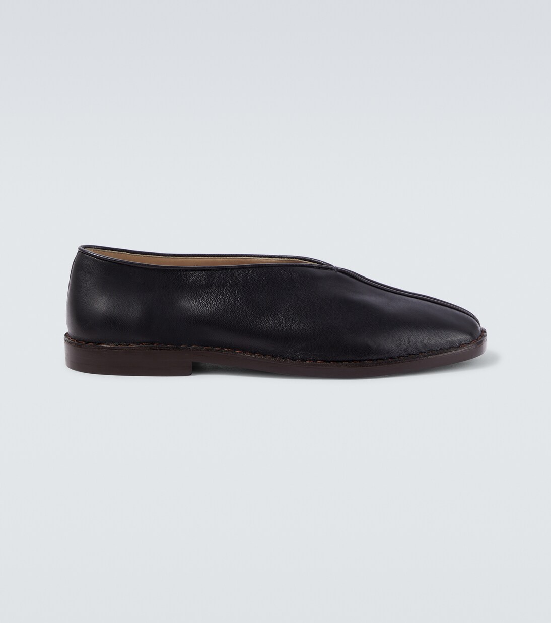 Leather slip-on shoes | Lemaire
