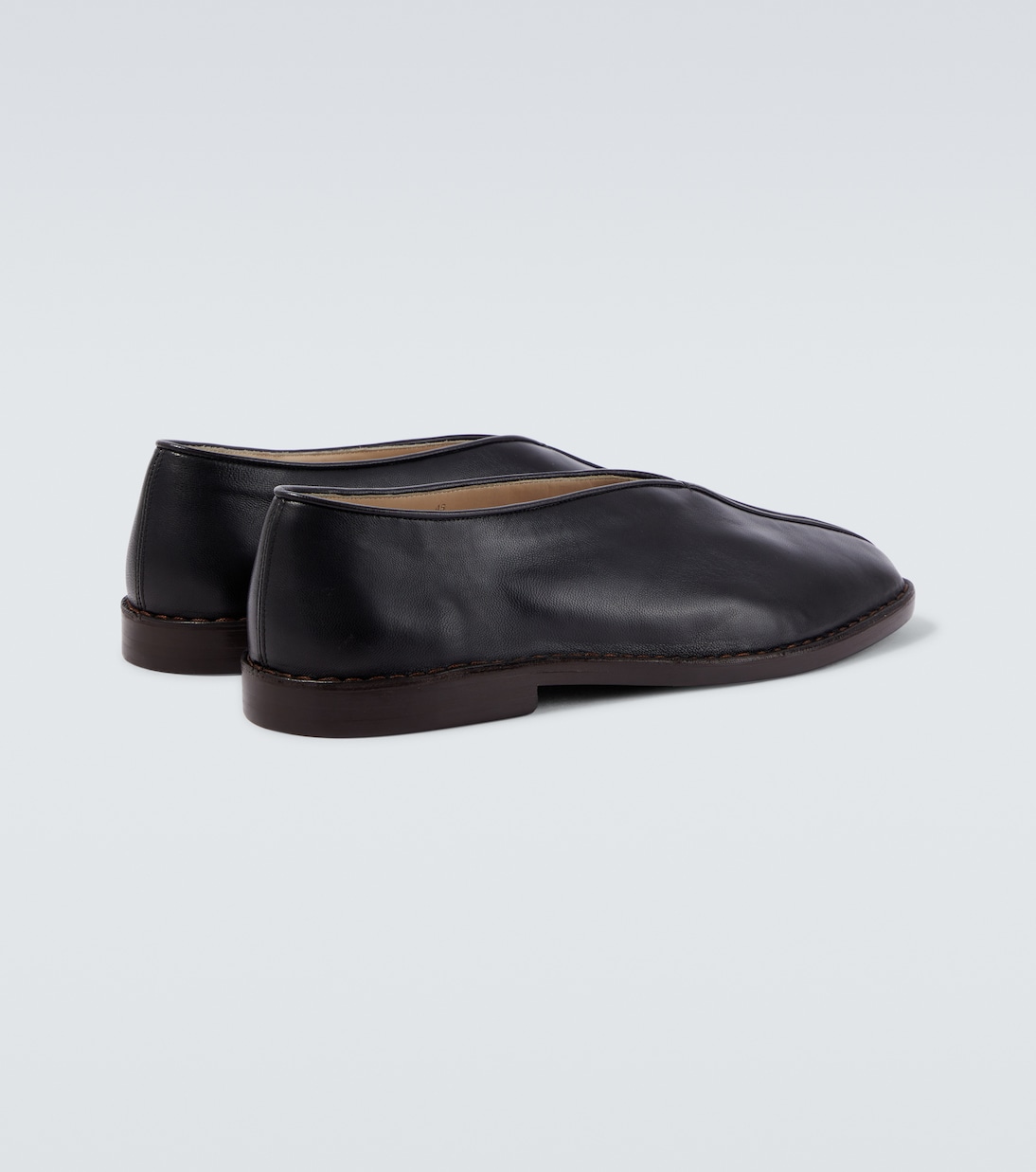 Leather slip-on shoes | Lemaire