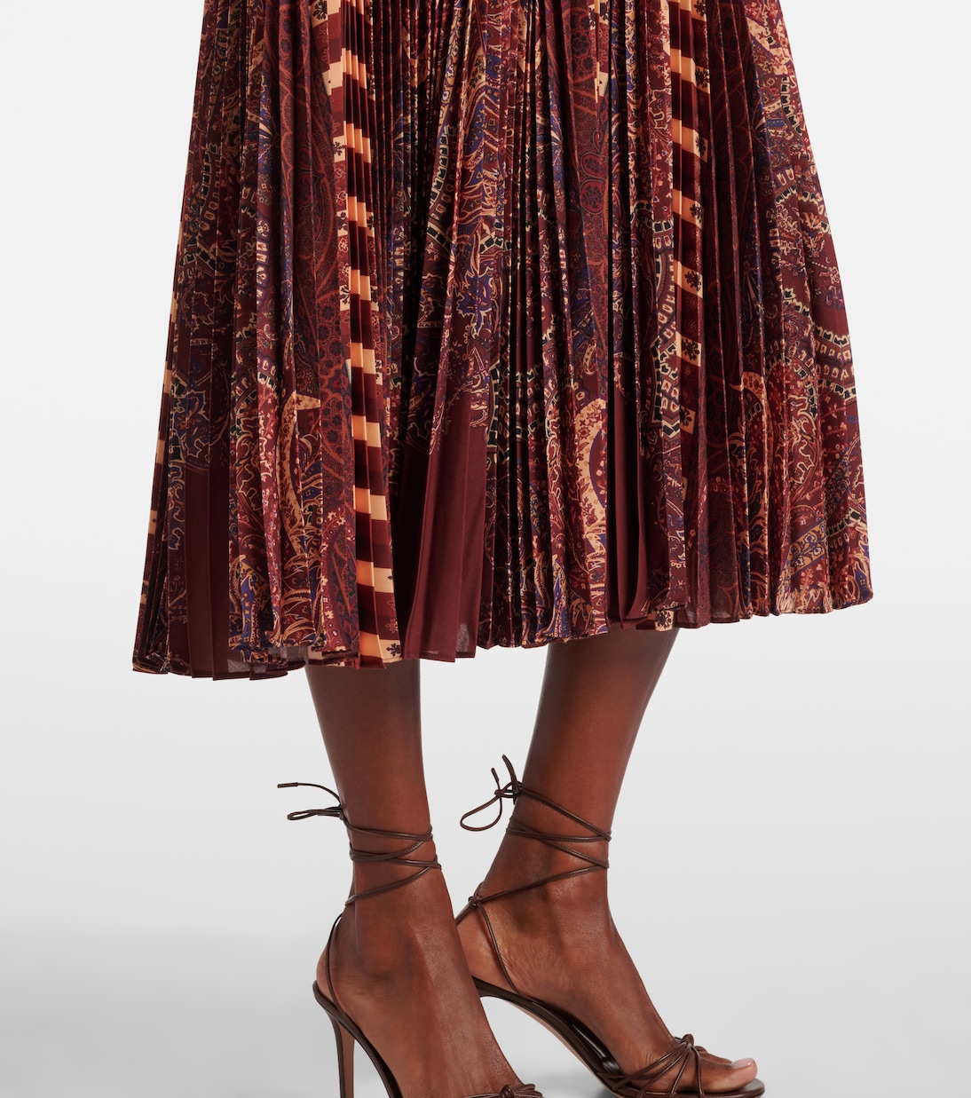 Sarai pleated midi dress | Ulla Johnson