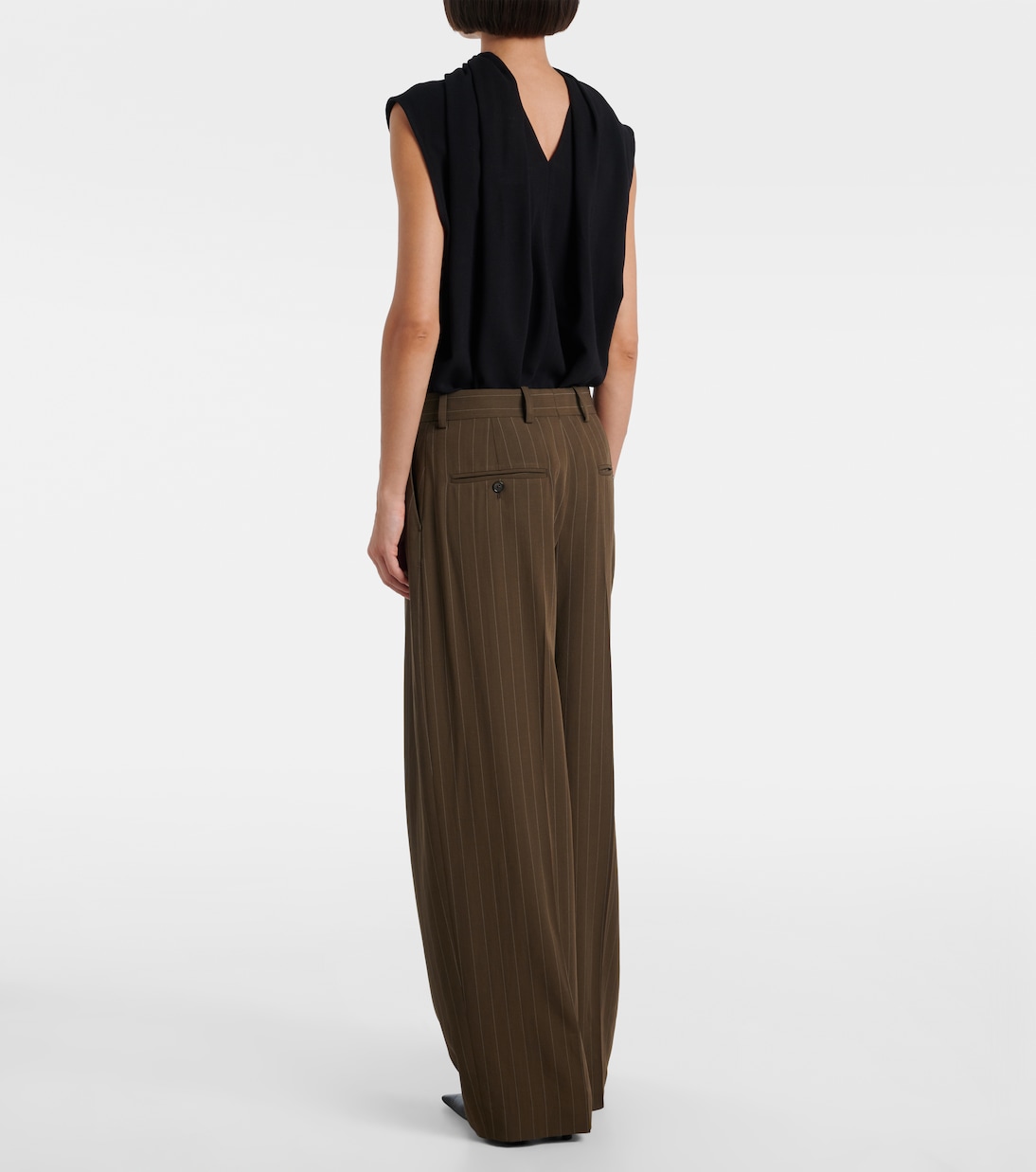 Pinstripe straight pants | Toteme