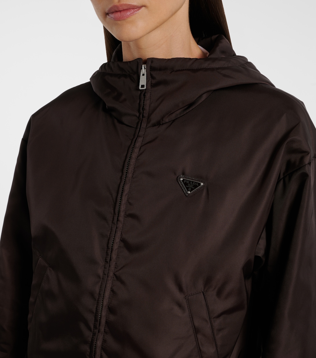 Re-Nylon hooded jacket | Prada