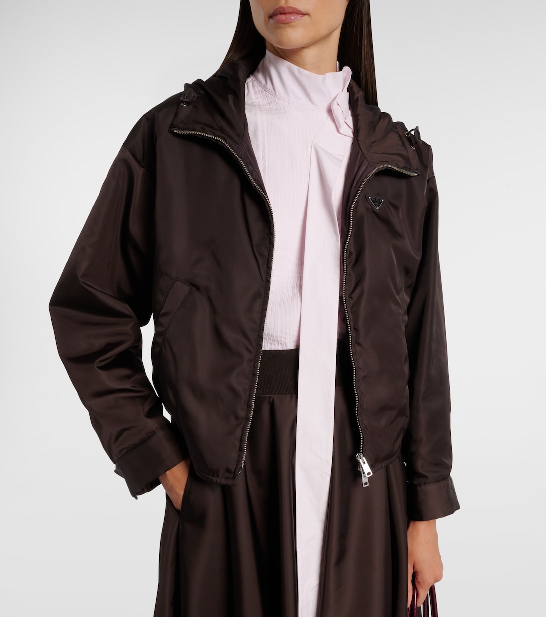 Re-Nylon hooded jacket | Prada