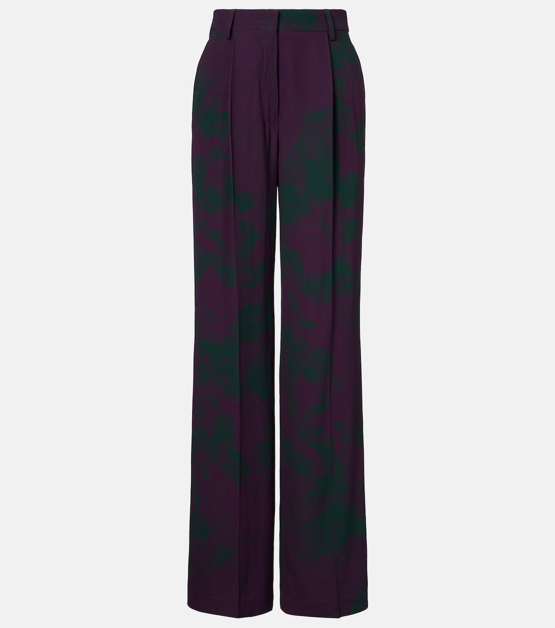 Printed wide-leg pants | Dries Van Noten