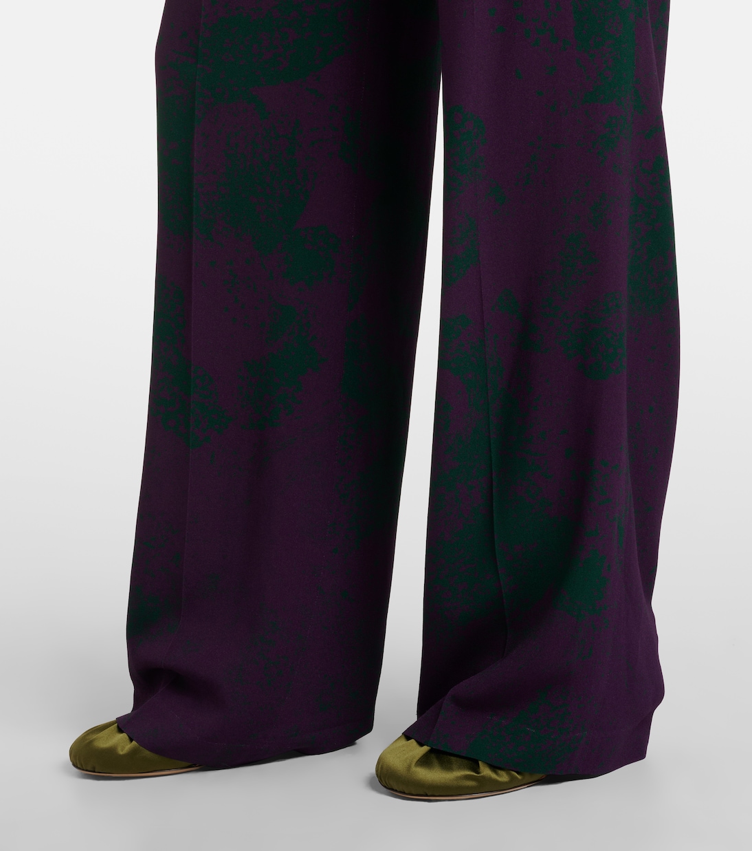 Printed wide-leg pants | Dries Van Noten