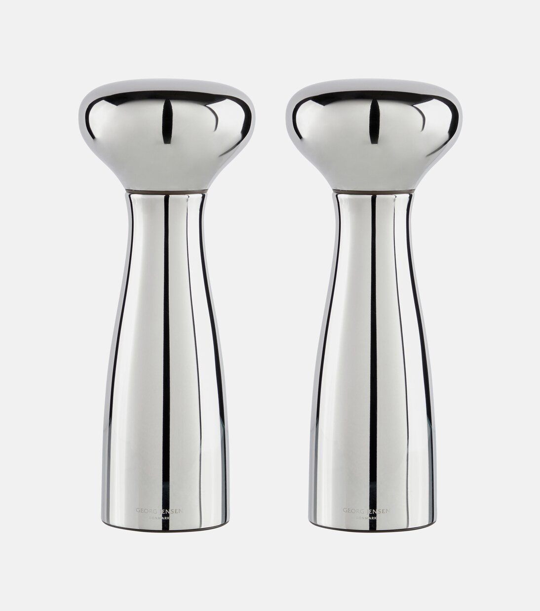 Alfredo stainless steel salt and pepper grinders by Alfredo Häberli | Georg Jensen