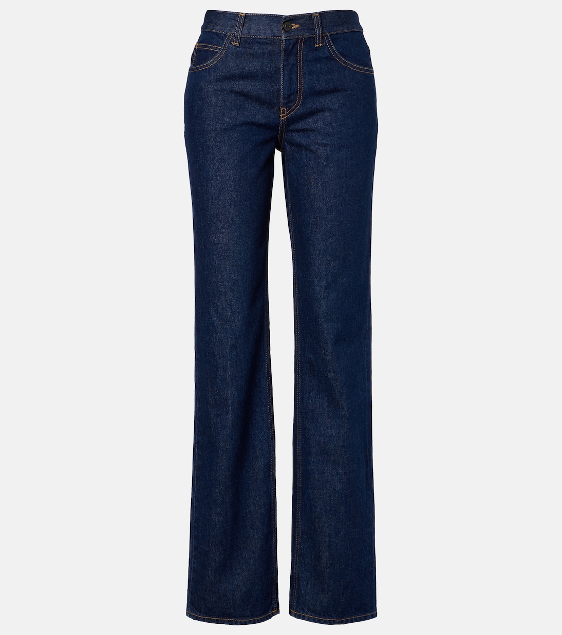 Mid-Rise Straight Jeans Carlyl | The Row