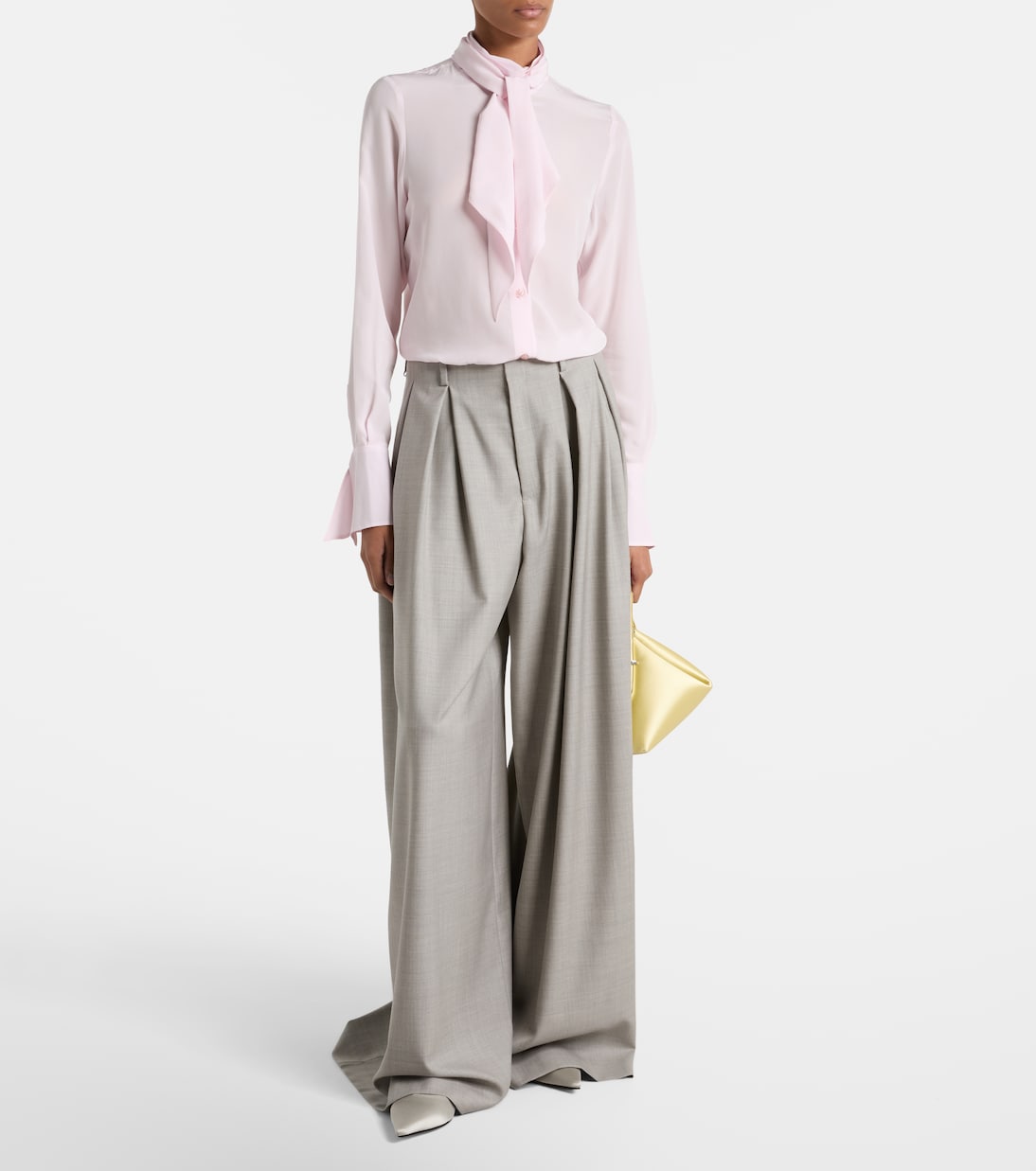 Love satin ballet flats | Jimmy Choo