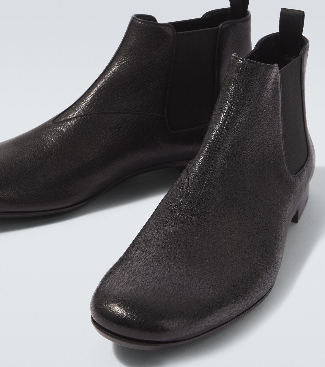 Leather Chelsea boots | Prada
