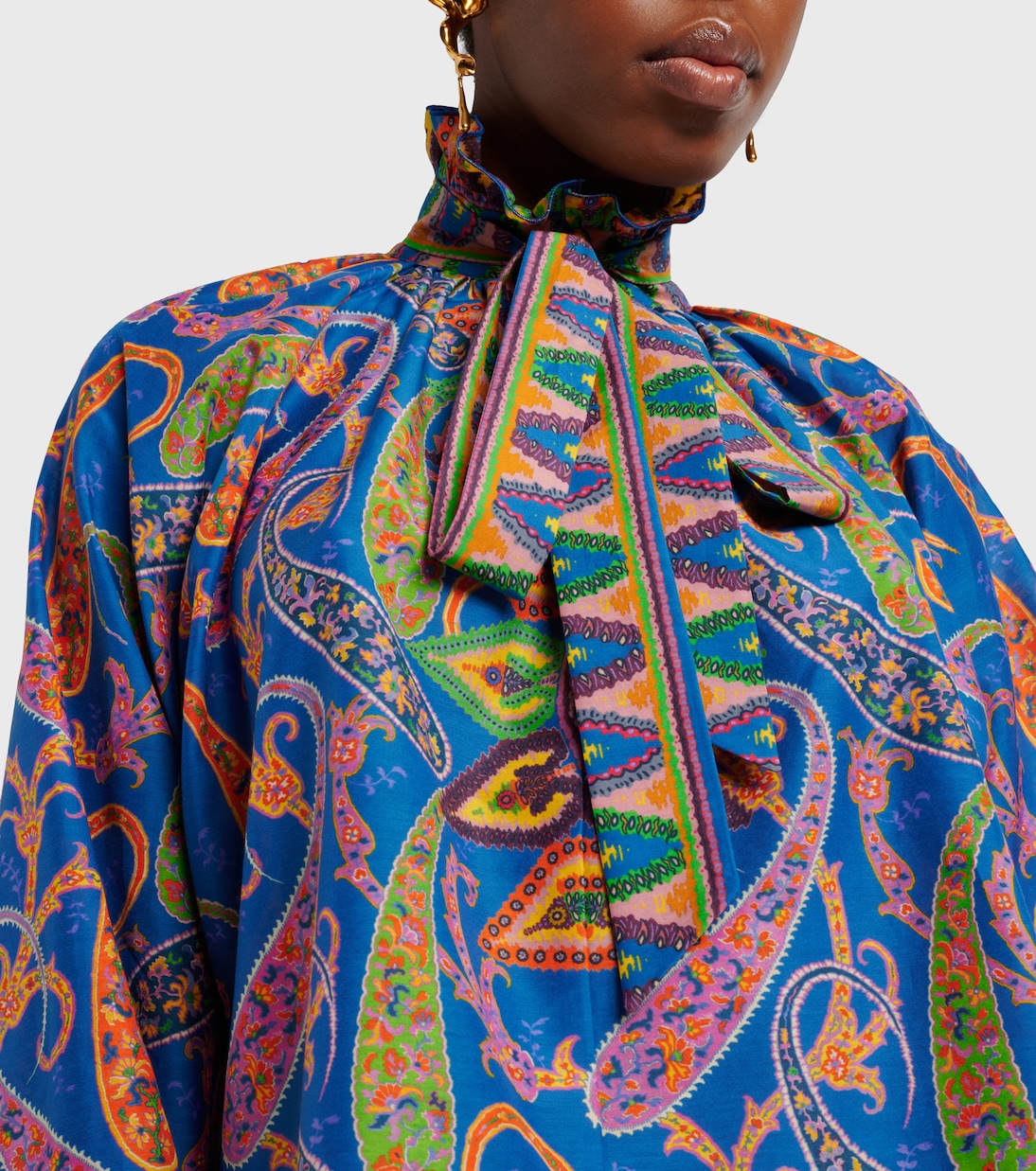 Bluse aus Baumwolle und Seide | Etro