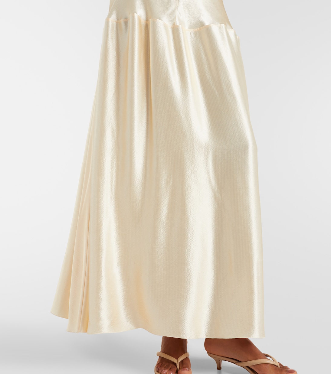 Maxikleid Clodia aus Satin | Fforme