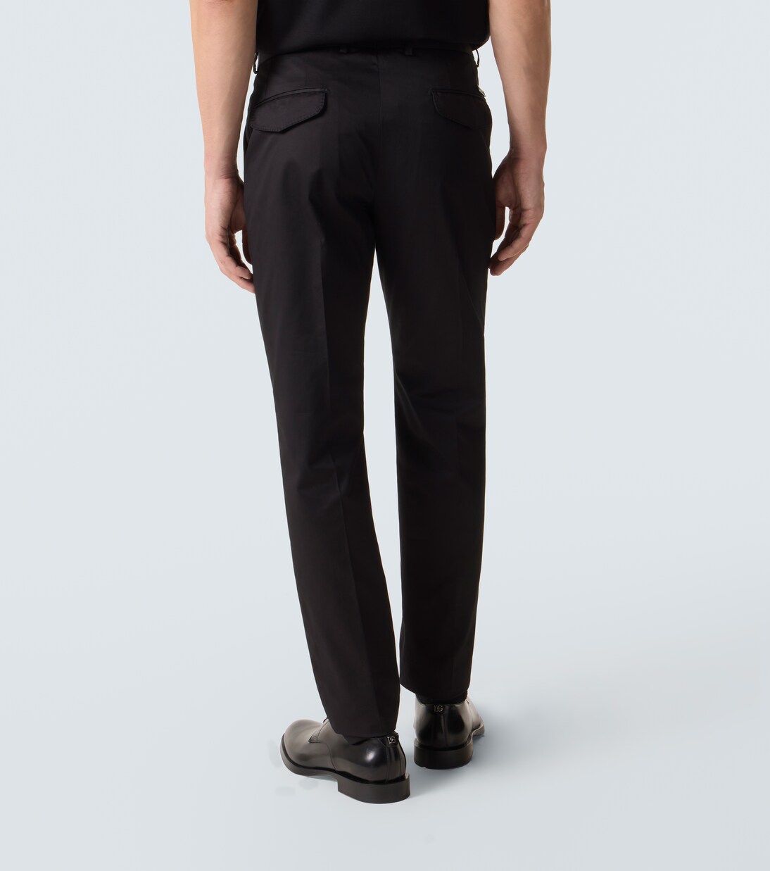 Schmale Hose aus einem Baumwollgemisch | Dolce&Gabbana