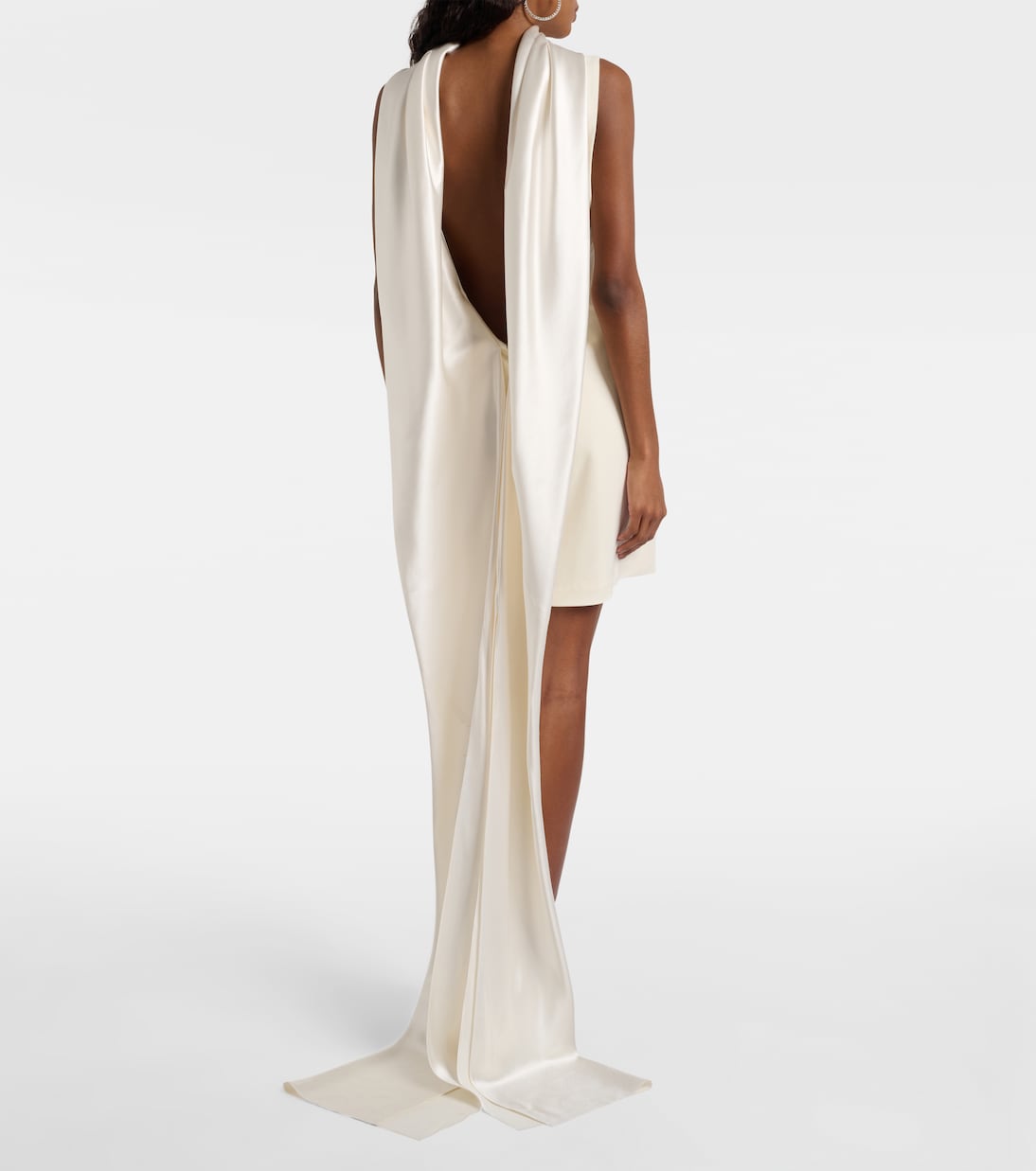 Bridal Mimi wool-blend minidress | Danielle Frankel