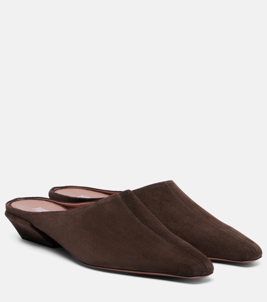 Mules Belle 25 in suede | Paris Texas