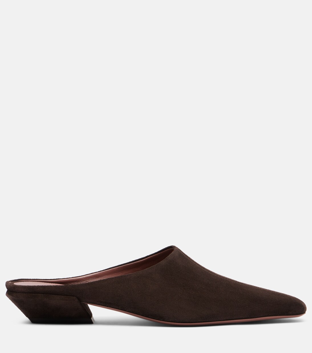 Mules Belle 25 in suede | Paris Texas