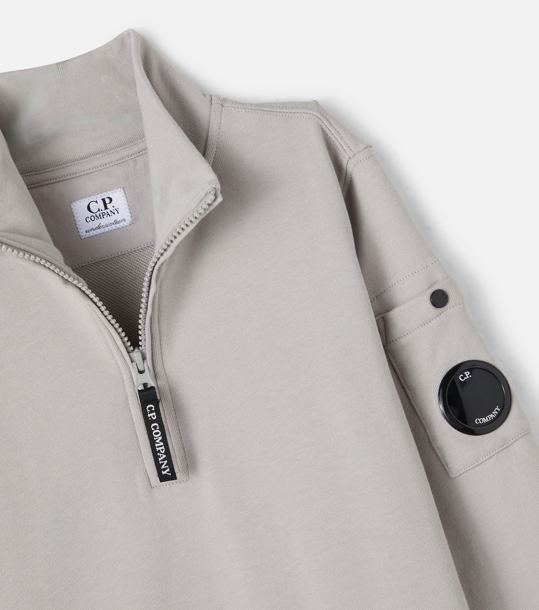 Lens cotton sweatshirt  | C.P. Company Kids