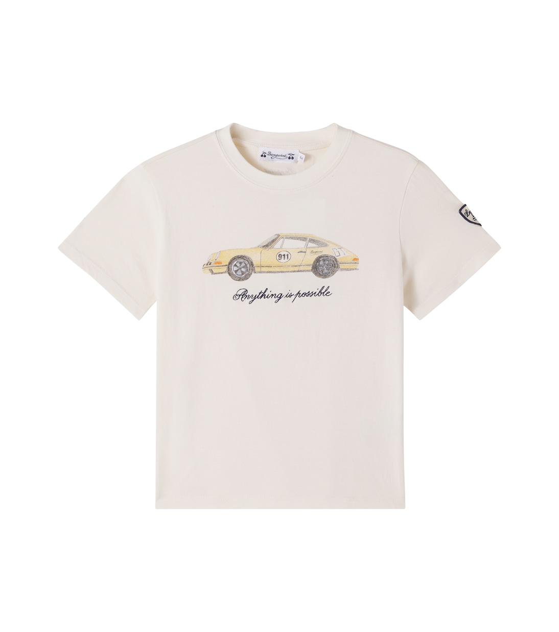 Thibald embroidered cotton jersey T-shirt | Bonpoint