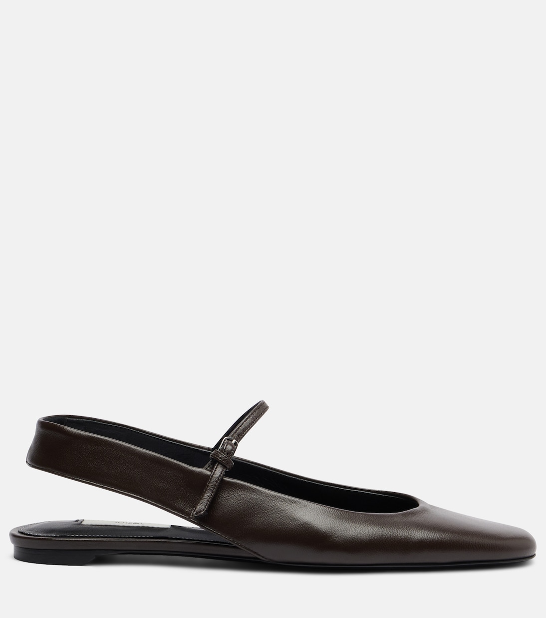 Leather Mary Jane flats | Toteme