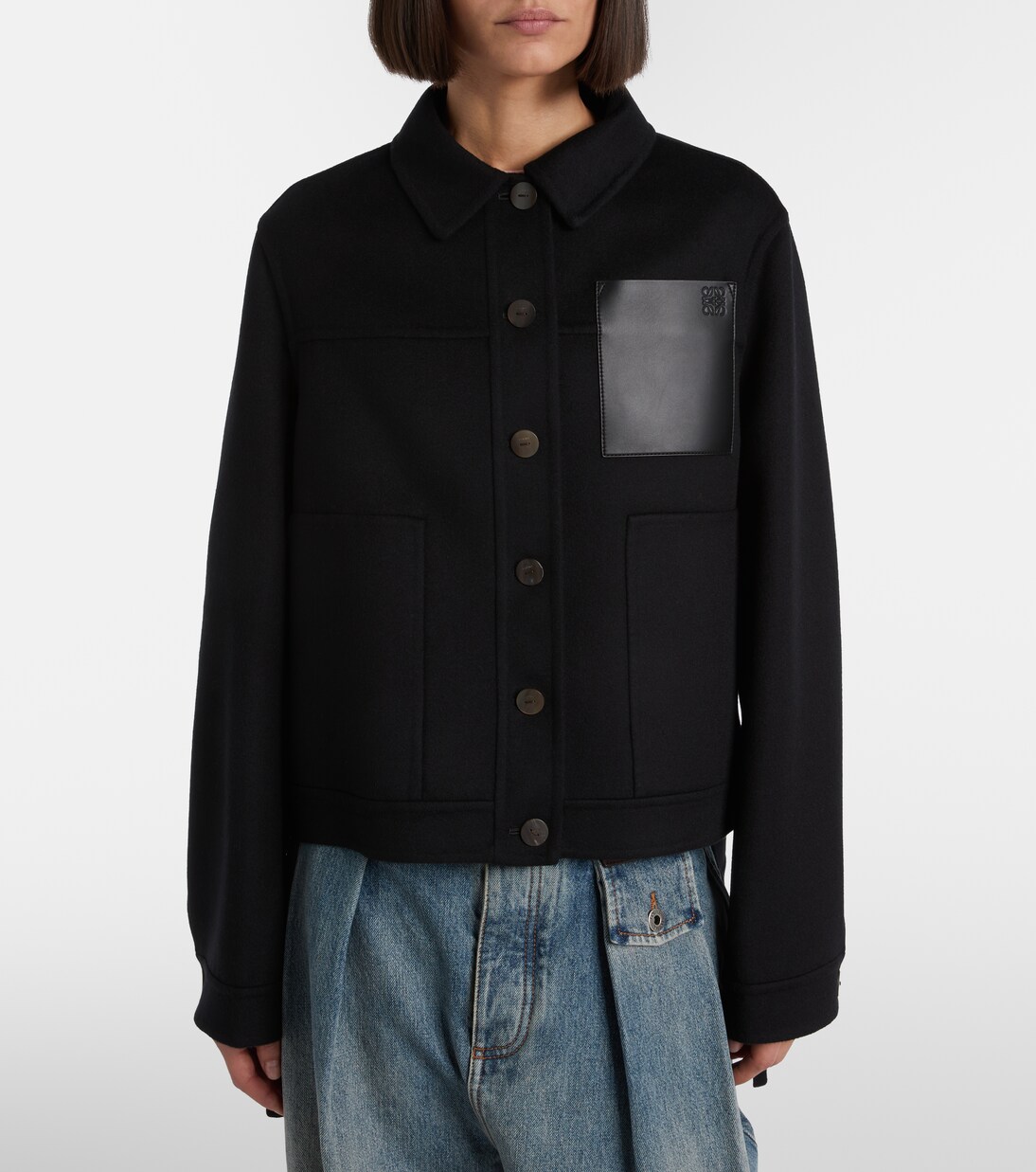 Wool and cashmere jacket | Loewe
