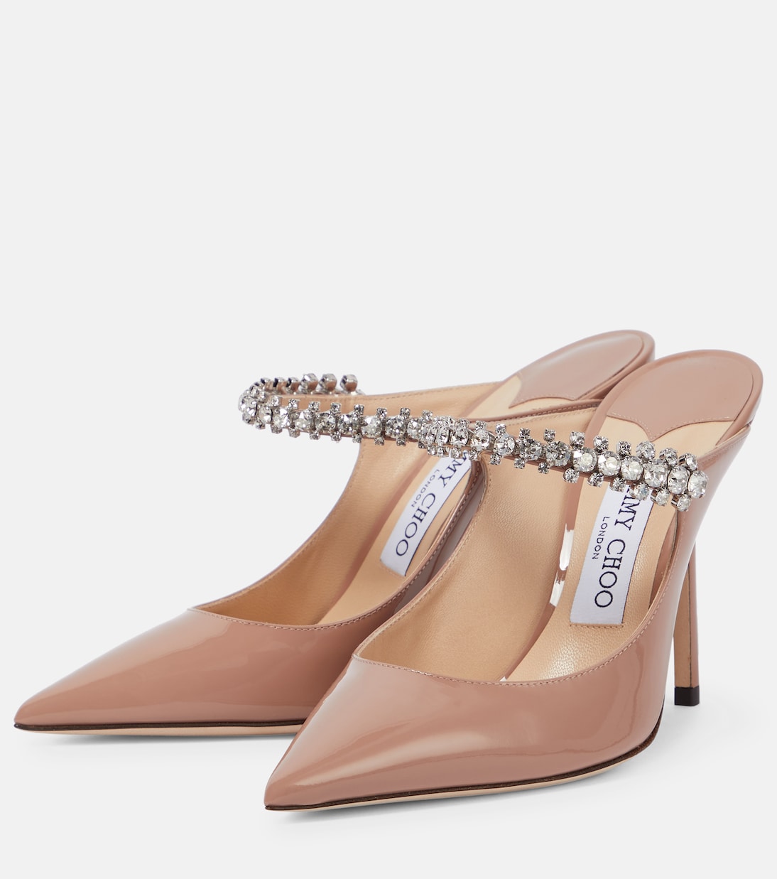 Mules Bing 100 de charol | Jimmy Choo