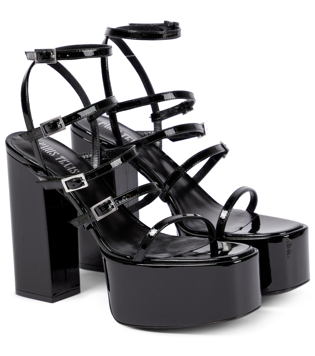 Jessica leather platform sandals | Paris Texas