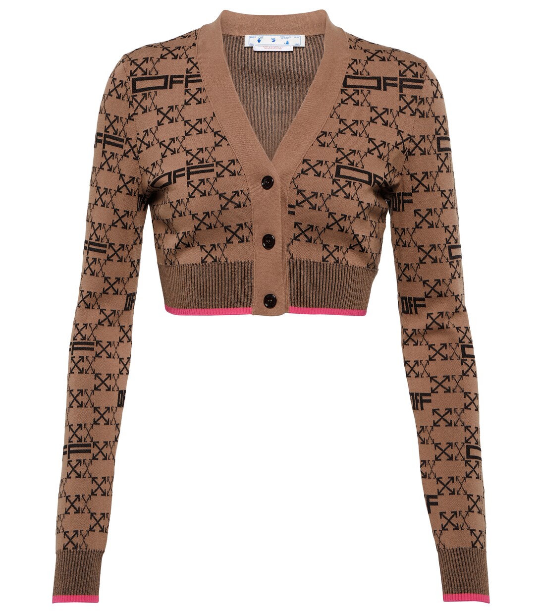 Cropped cardigan | Off-White