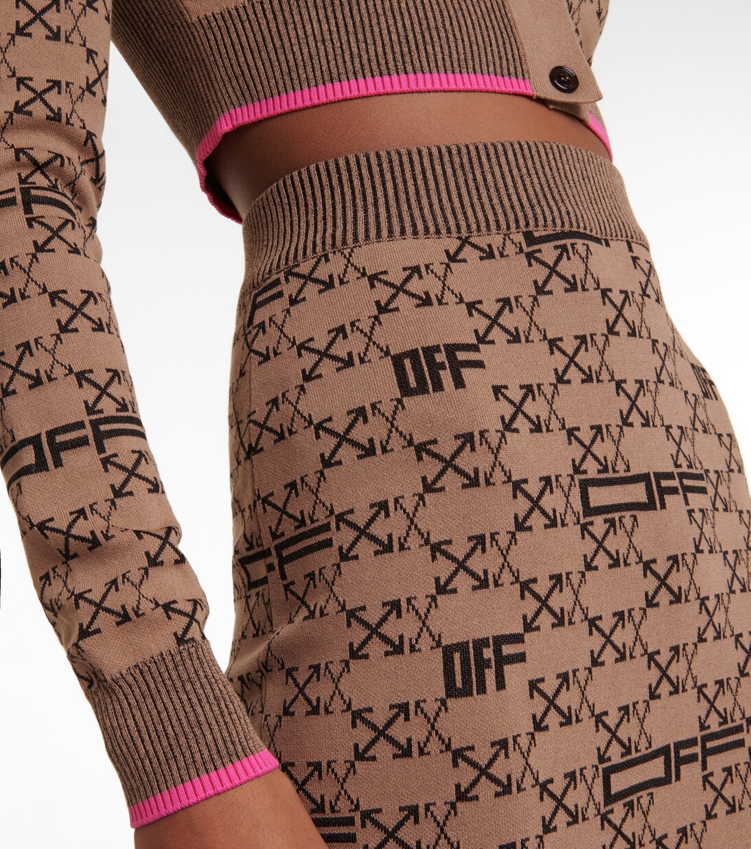 Cropped cardigan | Off-White