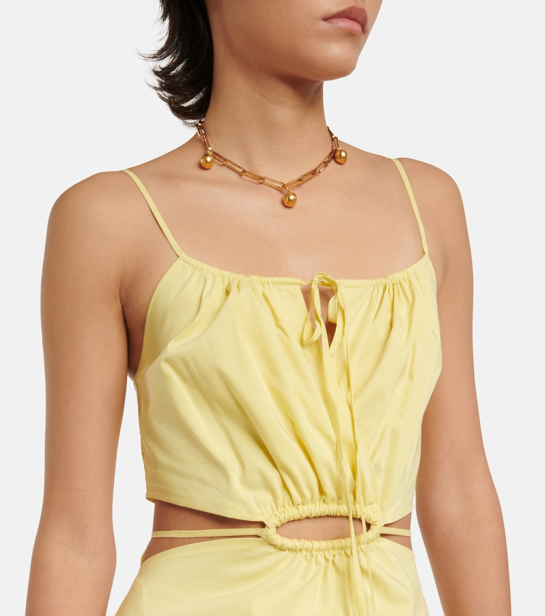 Rem cotton-blend maxi dress | Simkhai