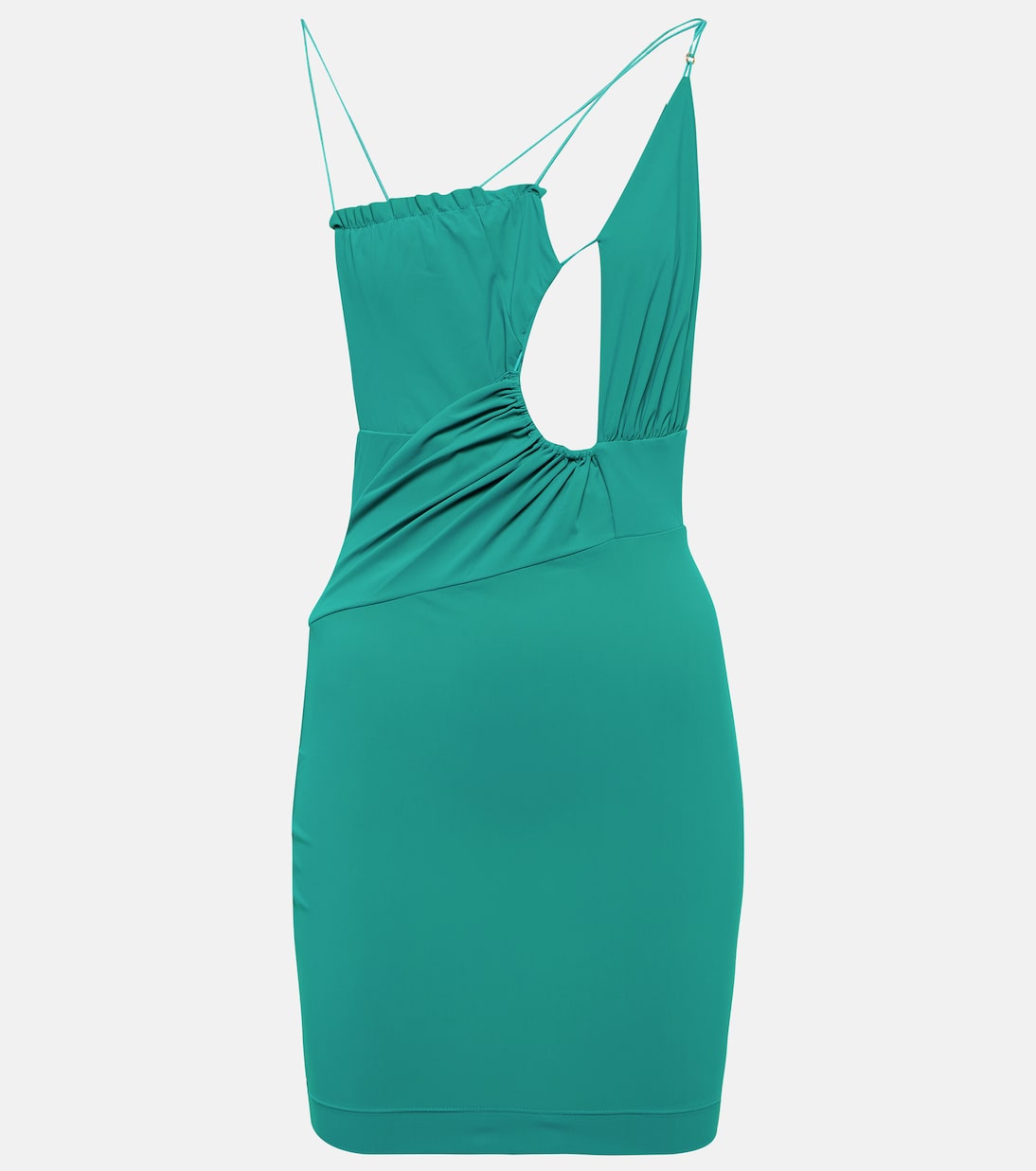 Cutout ruched minidress | Nensi Dojaka