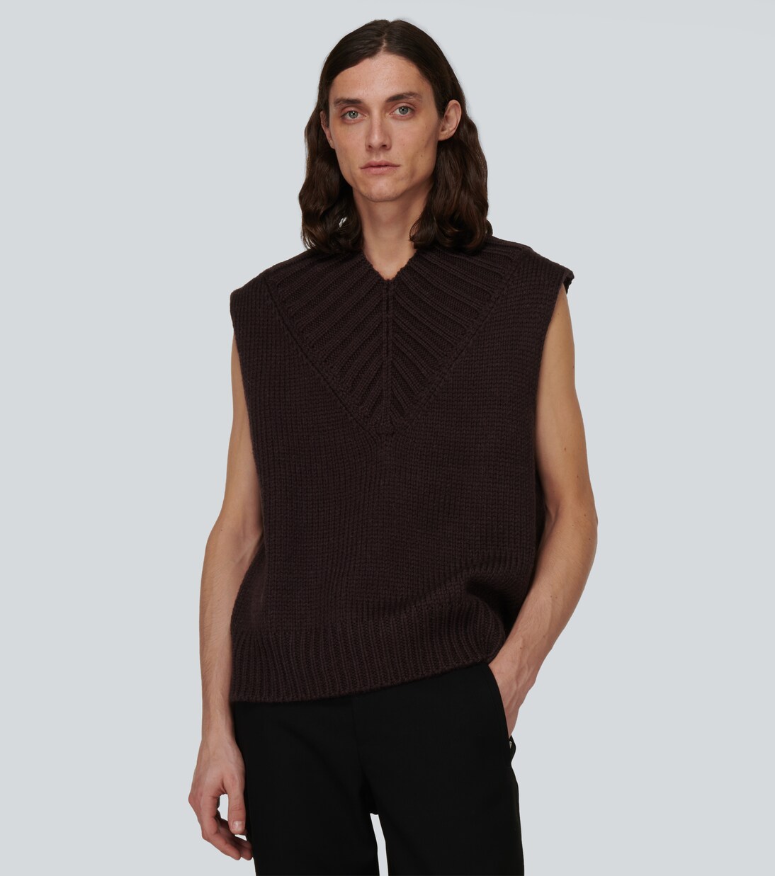 Pullunder aus Wolle und Mohair | Jil Sander