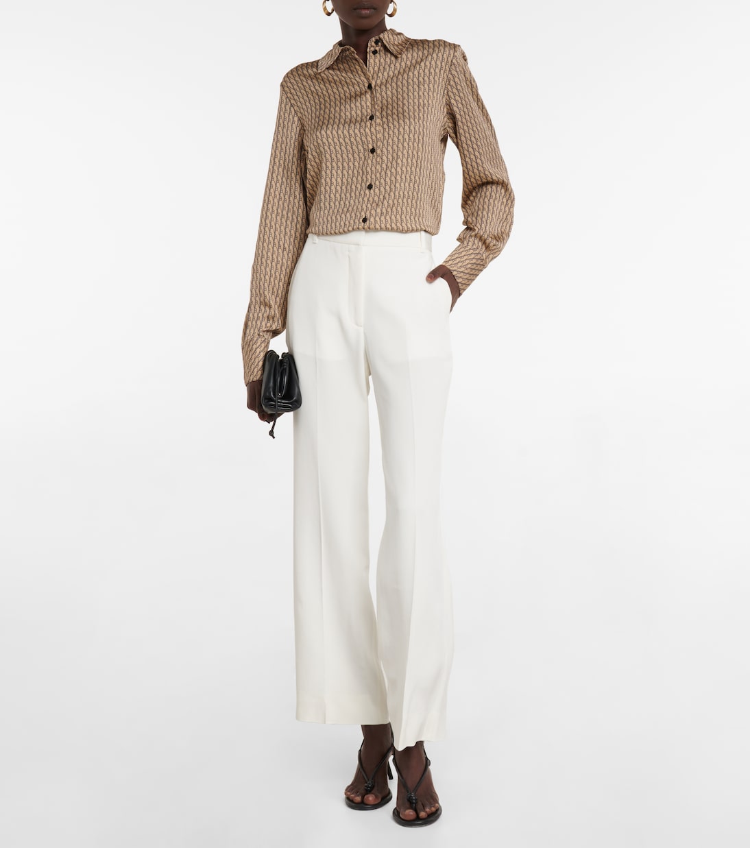 Hemd aus Seide | Victoria Beckham