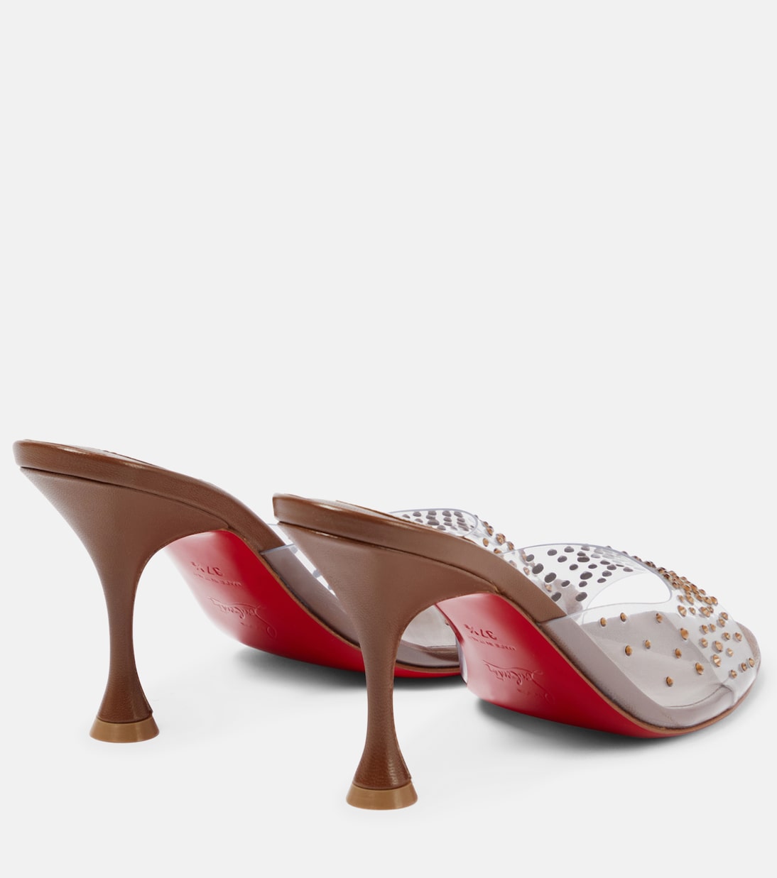 Sandali Nudes Degramule in pelle | Christian Louboutin