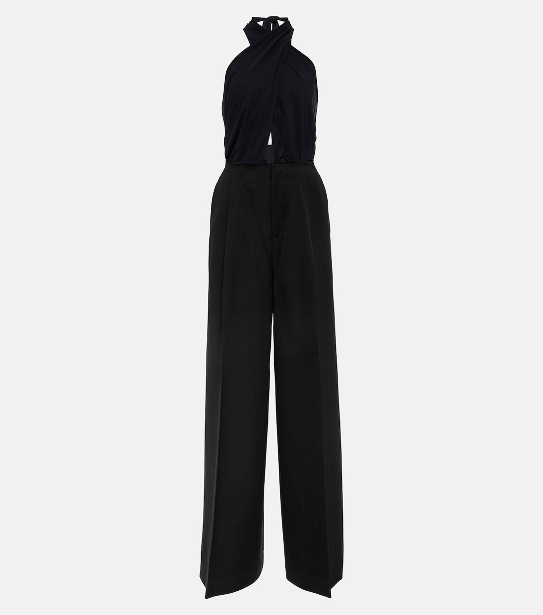 Combi-pantalon en laine mélangée | MM6 Maison Margiela