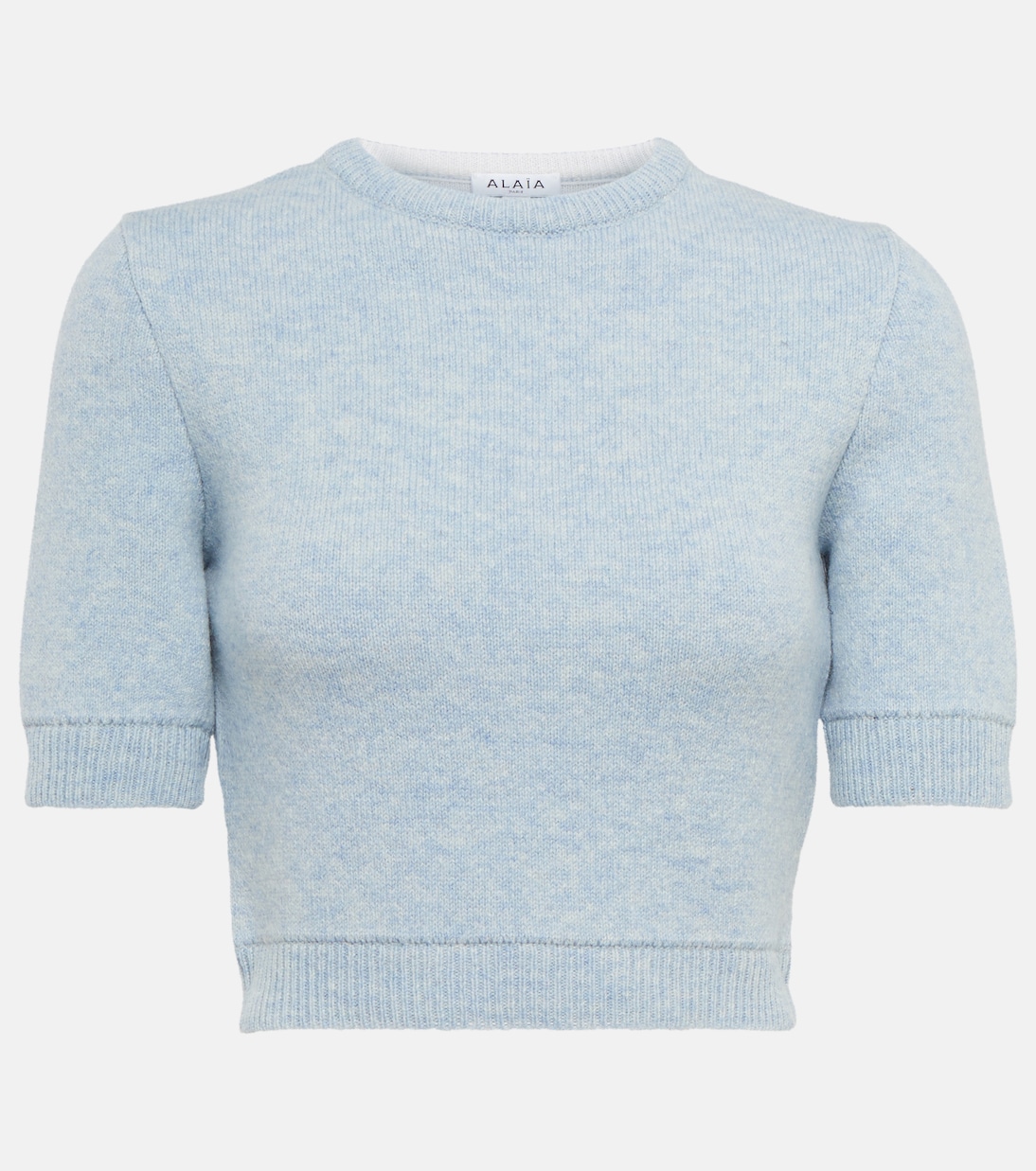 Pullover cropped in lana | Alaïa